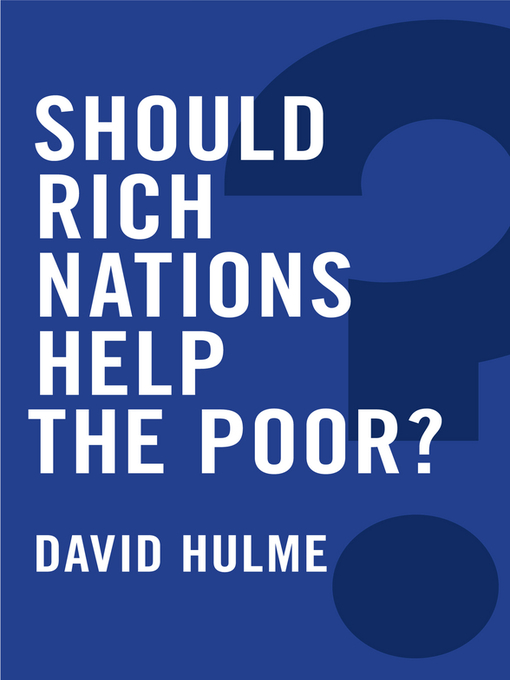Upplýsingar um Should Rich Nations Help the Poor? eftir David Hulme - Biðlisti